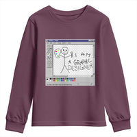 Funny I Am A Graphic Designer Youth Sweatshirt