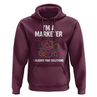 Funny Marketer Hoodie I Always Find Solutions