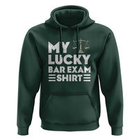 Lawyer Law School My Lucky Bar Exam Hoodie