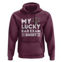 Lawyer Law School My Lucky Bar Exam Hoodie
