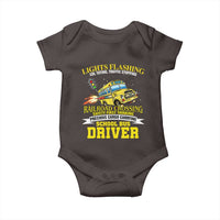 School Bus Drive Baby Onesie I Am A Lights Flashing Cdl Toting Traffic Stopping