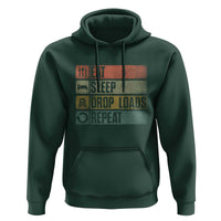Truck Driver Hoodie Eat Sleep Drop Load Repeat
