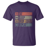 Truck Driver T Shirt Eat Sleep Drop Load Repeat