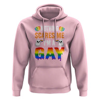 Funny Halloween LGBT Hoodie Nothing Scares Me I'm A Gay