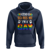 Funny Halloween LGBT Hoodie Nothing Scares Me I'm A Gay