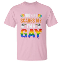 Funny Halloween LGBT T Shirt Nothing Scares Me I'm A Gay - Wonder Print Shop