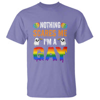 Funny Halloween LGBT T Shirt Nothing Scares Me I'm A Gay - Wonder Print Shop