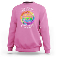 Funny Halloween LGBT Sweatshirt Queer Coven - Wonder Print Shop
