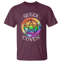 Funny Halloween LGBT T Shirt Queer Coven - Wonder Print Shop