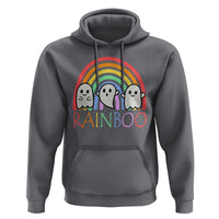 Funny Halloween Hoodie Rainboo Cute Ghost Rainbow