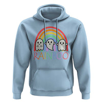 Funny Halloween Hoodie Rainboo Cute Ghost Rainbow