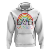 Funny Halloween Hoodie Rainboo Cute Ghost Rainbow
