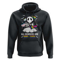 Funny Halloween LGBT Hoodie All Genders Are Bootiful Rainbow Flag