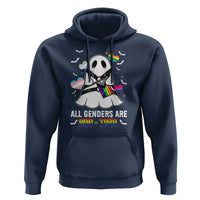 Funny Halloween LGBT Hoodie All Genders Are Bootiful Rainbow Flag