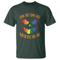 Funny Halloween LGBT T Shirt Come Out Wherever You Are - Wonder Print Shop