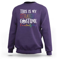Funny Halloween LGBT Sweatshirt This Is My Straight Costume - Wonder Print Shop