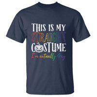 Funny Halloween LGBT T Shirt This Is My Straight Costume - Wonder Print Shop