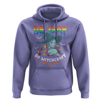 Funny Halloween LGBT Hoodie Be Gay Do Witchcraft Rainbow Witch