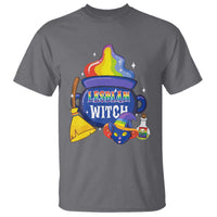 Funny Halloween LGBT T Shirt I'm The Lesbian Witch - Wonder Print Shop