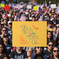 It’s Ok To Say Gay Come Out Protest Sign - Wonder Print Shop