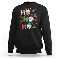 Dentist Christmas Ho Ho Ho Funny Tooth Dental Sweatshirt - Wonder Print Shop