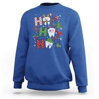 Dentist Christmas Ho Ho Ho Funny Tooth Dental Sweatshirt - Wonder Print Shop