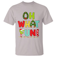 Oh What Fun Christmas Tree Candy Cane T Shirt - Wonder Print Shop