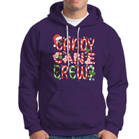 Candy Cane Crew Friend Squad Matching Christmas Hoodie - Wonder Print Shop