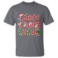 Candy Cane Crew Friend Squad Matching Christmas T Shirt - Wonder Print Shop