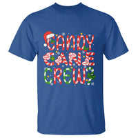 Candy Cane Crew Friend Squad Matching Christmas T Shirt - Wonder Print Shop