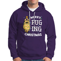 Merry Pugging Christmas Dog Pugmas Pug Xmas Hoodie - Wonder Print Shop