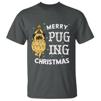 Merry Pugging Christmas Dog Pugmas Pug Xmas T Shirt - Wonder Print Shop