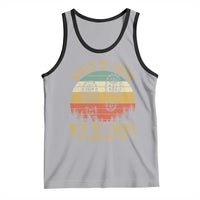 Christian Tank Top Walk By Faith Not By Sight Retro