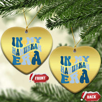 In My Hanukkah Era Christmas Ornament Groovy Chanukkah Jewish - Wonder Print Shop