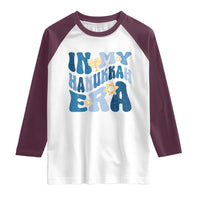 In My Hanukkah Era Raglan Shirt Groovy Chanukkah Jewish