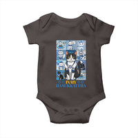 Hanukkah Cat Baby Onesie In My Hanukkat Era Cute Jewish Cats