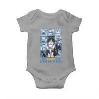 Hanukkah Cat Baby Onesie In My Hanukkat Era Cute Jewish Cats