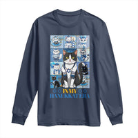 Hanukkah Cat Long Sleeve Shirt In My Hanukkat Era Cute Jewish Cats