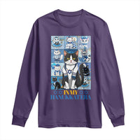 Hanukkah Cat Long Sleeve Shirt In My Hanukkat Era Cute Jewish Cats