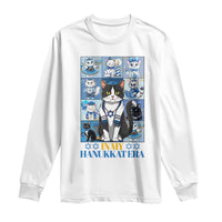 Hanukkah Cat Long Sleeve Shirt In My Hanukkat Era Cute Jewish Cats