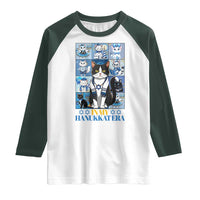 Hanukkah Cat Raglan Shirt In My Hanukkat Era Cute Jewish Cats