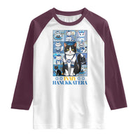 Hanukkah Cat Raglan Shirt In My Hanukkat Era Cute Jewish Cats