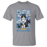 Hanukkah Cat T Shirt In My Hanukkat Era Cute Jewish Cats - Wonder Print Shop