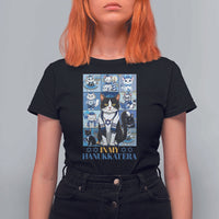 Hanukkah Cat T Shirt For Women In My Hanukkat Era Cute Jewish Cats - Wonder Print Shop