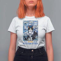 Hanukkah Cat T Shirt For Women In My Hanukkat Era Cute Jewish Cats - Wonder Print Shop