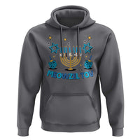 Funny Hanukkah Cat Hoodie Meowzel Tov Jewish Chanukkah