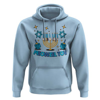 Funny Hanukkah Cat Hoodie Meowzel Tov Jewish Chanukkah