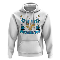 Funny Hanukkah Cat Hoodie Meowzel Tov Jewish Chanukkah