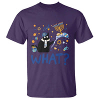 Funny Hanukkah Cat What T Shirt - Wonder Print Shop