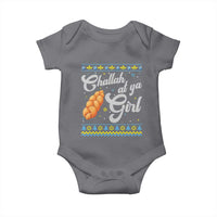 Funny Hanukkah Baby Onesie Challah At Ya Girl